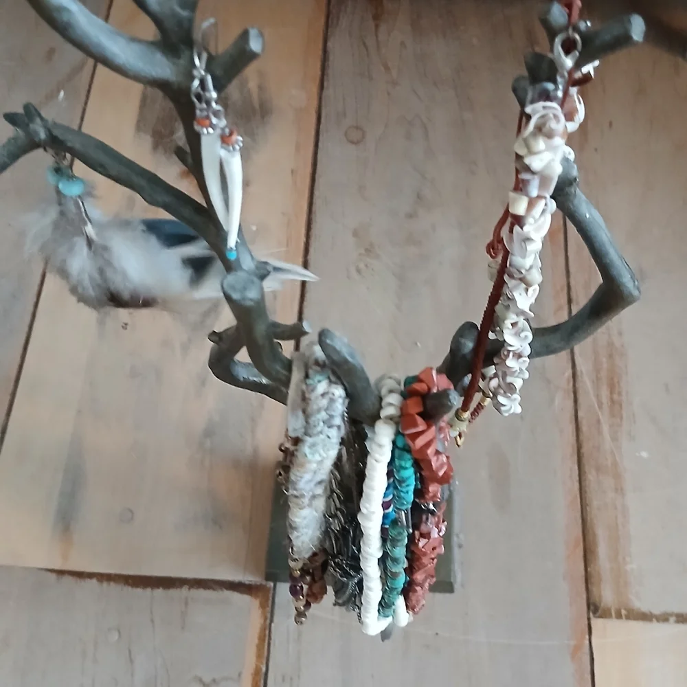 Tree Branch Jewelry Stand